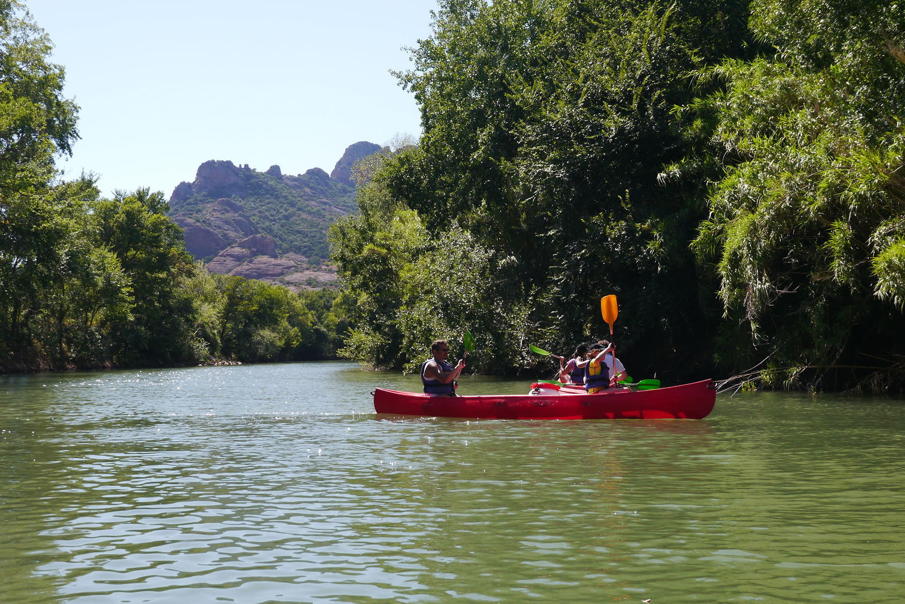 L'Argens en paddle canoe kayak